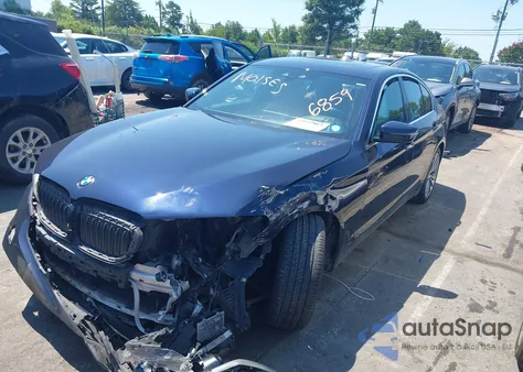 2017 BMW 540I xDrive из США, поврежденный, VIN WBAJE7C34HG886859